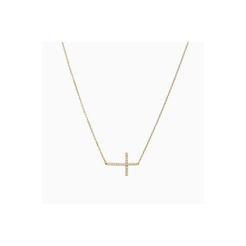 Bearfruit Jewelry Horizontal Cross Necklace