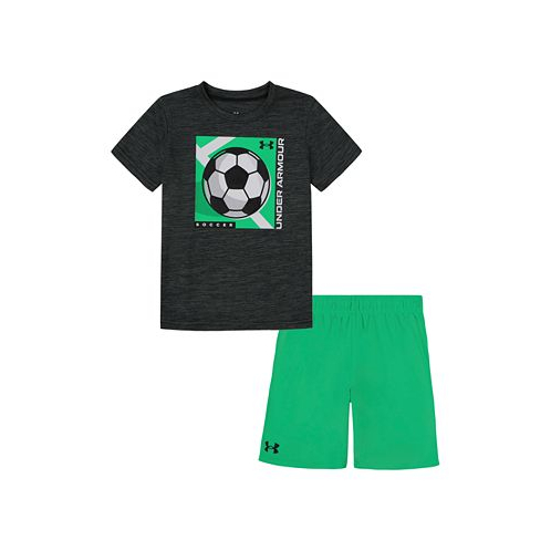 Under Armour Little Boys UA Soccer Core T-shirt and Shorts Set