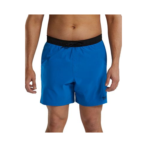 TYR Mens Skua Solid Performance 7 Volley Shorts
