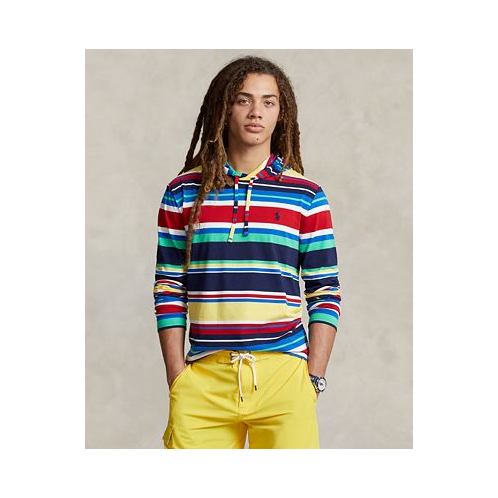 Polo Ralph Lauren Mens Striped Jersey Hooded T-Shirt