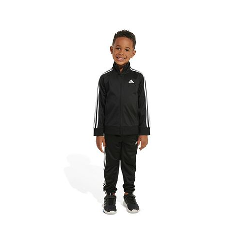 Adidas Toddler Boys Tricot Jacket and Jogger Pants 2-Piece Set