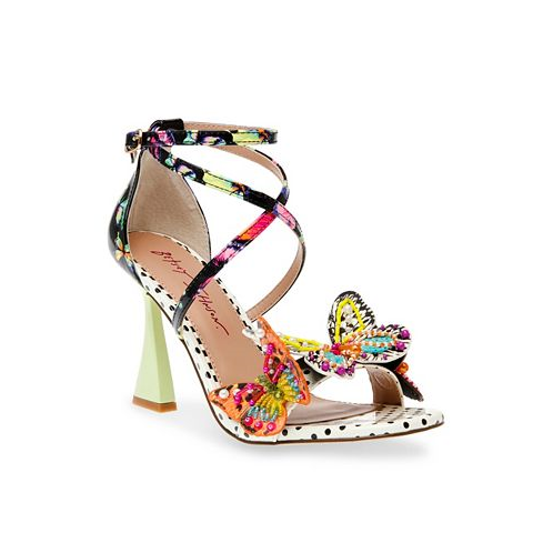 Betsey Johnson Womens Trudie Butterfly Strappy Dress Sandals