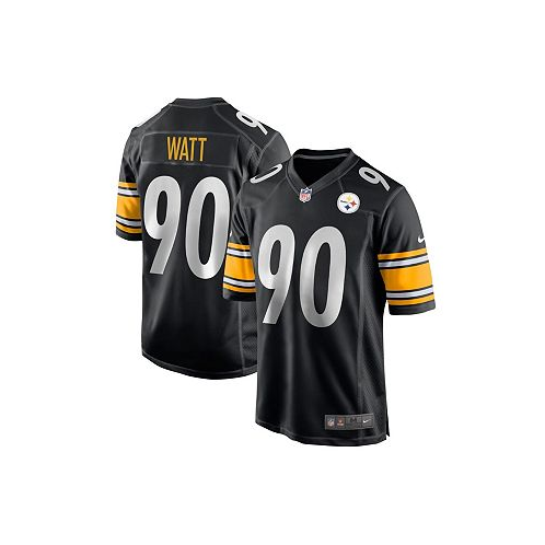 Nike Mens T.J. Watt Black Pittsburgh Steelers Game Jersey