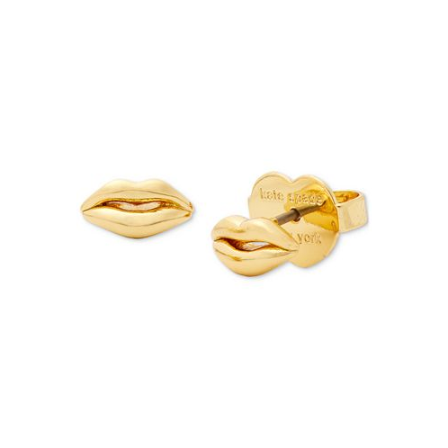 Kate spade new york Gold-Tone Lip Mini Stud Earrings