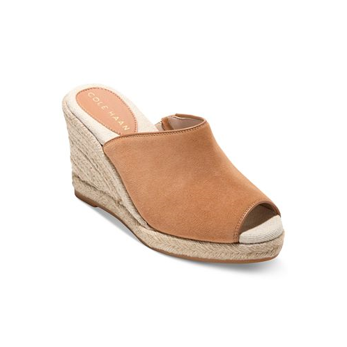 Cole Haan Womens Cloudfeel Southcrest Espadrille Mule Wedge Sandals