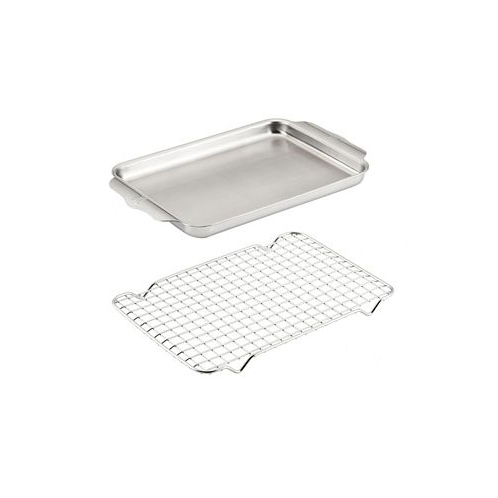 Hestan Provisions Oven Bond Try-ply Quarter Sheet Pan with Rack