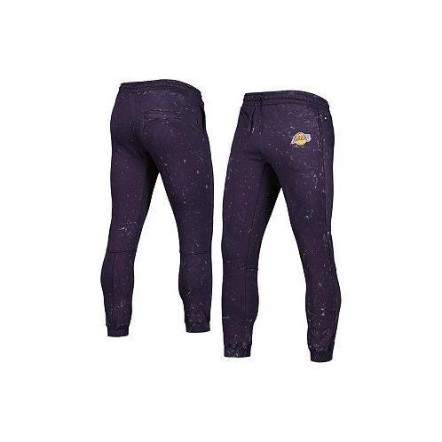 The Wild Collective Mens and Womens Purple Los Angeles Lakers Acid Tonal Jogger Pants