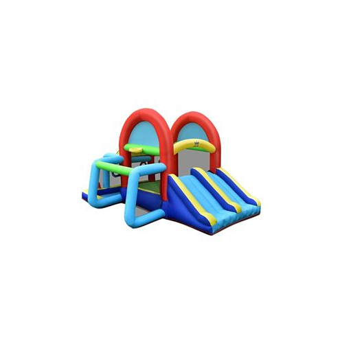 SUGIFT Inflatable Jumping Castle Bounce House with Dual Slides without Blower