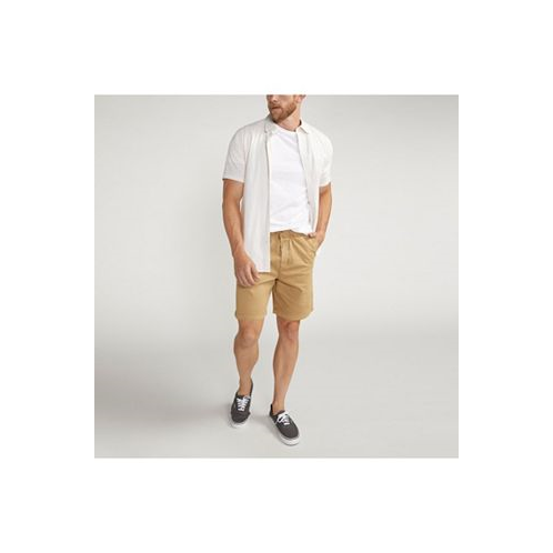 Silver Jeans Co. Mens Essential Twill Pull-On Chino Shorts