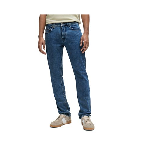 Hugo Boss Mens Comfort-Stretch Slim-Fit Jeans