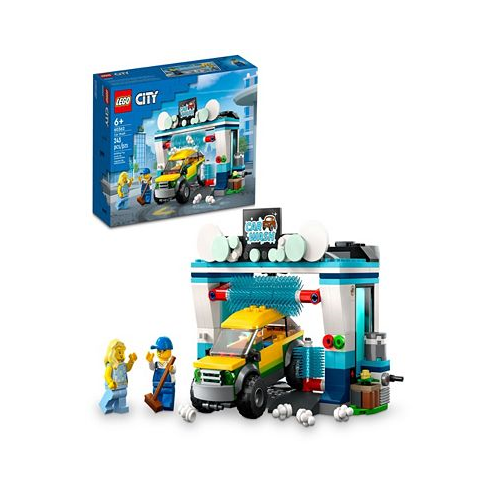 LEGO My City 60362 Car Wash Toy Portable Building Set with Minifigures