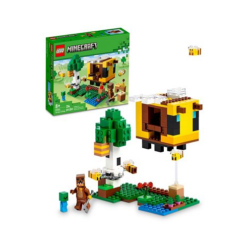 LEGO Minecraft The Bee Cottage 21241 Toy Building Set with Honey Bear Baby Zombie and Bee Figures