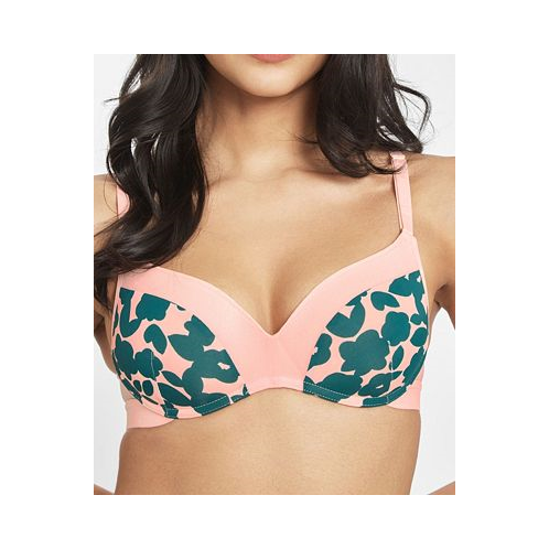 Lively Womens The No-Wire Print Push-up Bra 45620