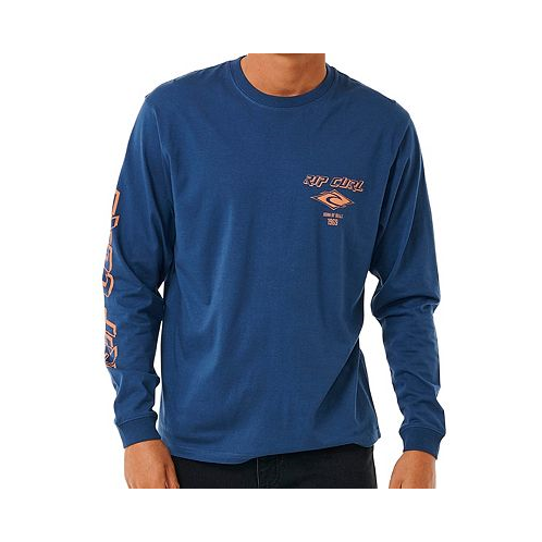 Rip Curl Mens Fade Out Icon Long sleeve T-shirt