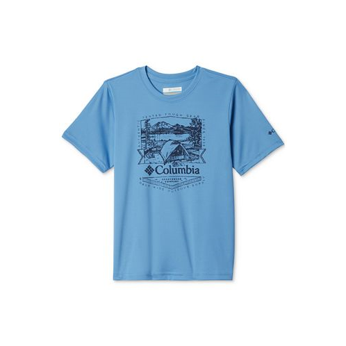 Columbia Big Boys Fork Stream Graphic Short-Sleeve T-Shirt