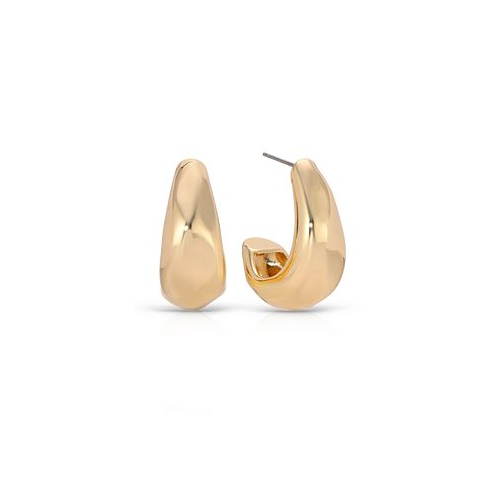 ETTIKA True Golden 18K Gold-Plated Hoop Earrings
