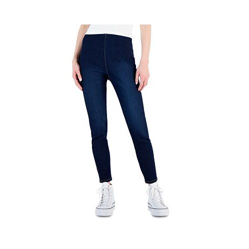 Tinseltown Juniors High-Rise Pull-On Skinny Jeans