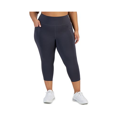 ID Ideology Womens Plus Size Cropped 7/8 Leggings