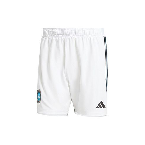 Adidas Mens White Charlotte FC 2024 Home AEROREADY Authentic Shorts