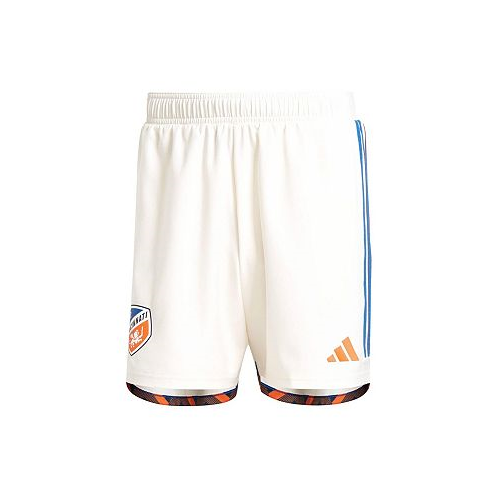 Adidas Mens White FC Cincinnati 2024 Away AEROREADY Authentic Shorts