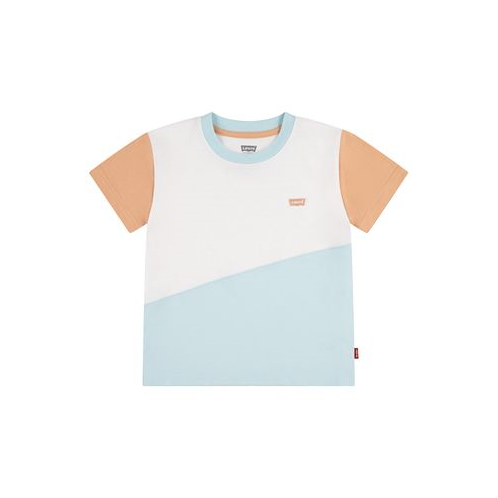 Levis Toddler and Little Boys Colorblock Pieced T-shirt