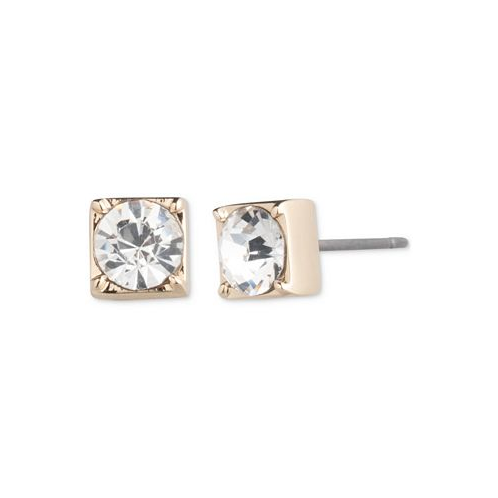 POLO Ralph Lauren Gold-Tone Crystal Stud Earrings