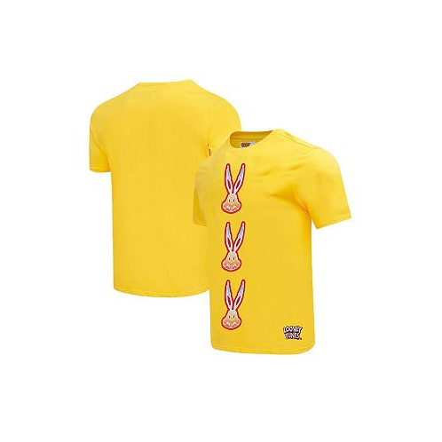Freeze Max Mens Bugs Bunny Yellow Looney Tunes Acid Colors T-shirt