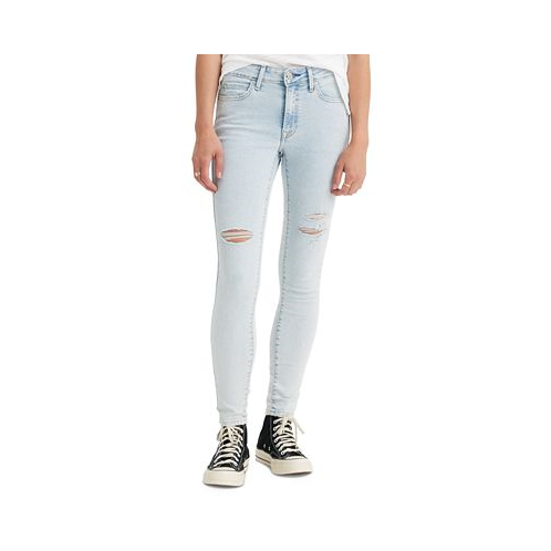 Levis Womens 711 Mid Rise Stretch Skinny Jeans