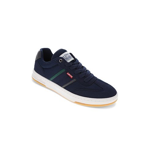 Levis Mens Zane Low-Top Athletic Lace Up Sneakers