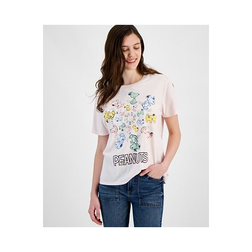 Love Tribe Juniors Peanuts Graphic Snoopy T-Shirt