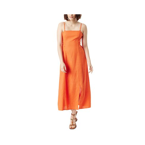 Sam Edelman Womens Merisa Printed Open-Back A-Line Dress