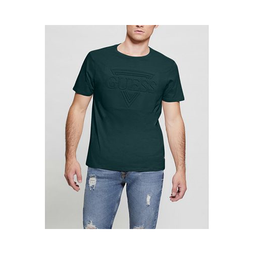 GUESS Mens Eco Embossed Tee