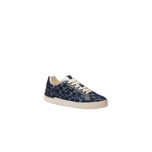 COACH Mens Lowline Signature C Denim Sneaker