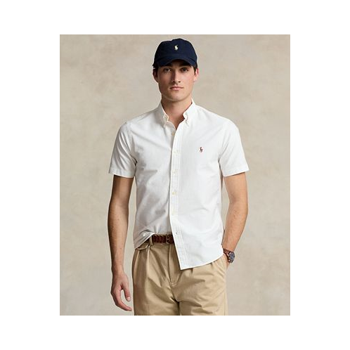 Polo Ralph Lauren Mens Classic-Fit Short-Sleeve Oxford Shirt