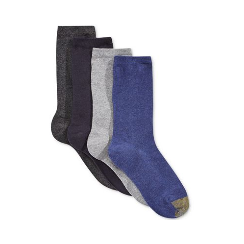Gold Toe Womens 4-Pack Casual Flat Knit Socks Created For Macys