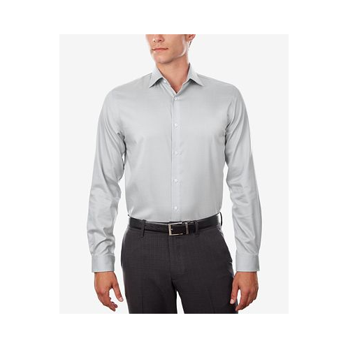 Michael Kors Mens Regular Fit Airsoft Non-Iron Performance Dress Shirt