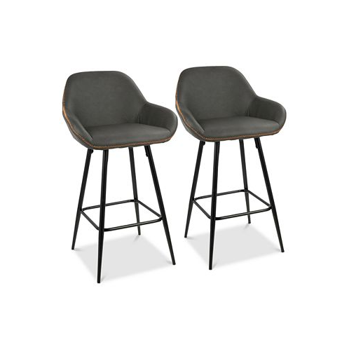 Lumisource Clubhouse Counter Stool (Set of 2)