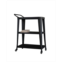 Ac Pacific 3-Tiered Metal FrameIndustrial Dining Cart with Swivel Wheels