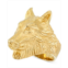 LEGACY for MEN by Simone I. Smith Mens Wolf Ring in Yellow Ion-Plated Stainless Steel
