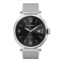 BLACKWELL Sunray Black Dial with Silver Tone Steel and Silver Tone Steel Mesh Watch 44 mm
