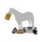 BREYER Traditional Stable Feeding Toy Horse Accessory Set 7 Pieces