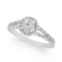 Promised Love Diamond Promise Ring in 10k White Gold ( 1/4 ct. t.w.)