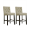 Best Master Furniture Kimberly Upholstered Bar Stools Set of 2