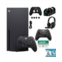 Xbox Series X 1TB Console with Extra Black Controller Accessories Kit and 2 Vouchers