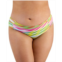 Becca ETC Trendy Plus Size Awaken Shirred-Side Bikini Bottoms