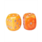 Gatekeeper Games Rolling Realms Premium Dice Set Pair of 35mm Epic Dice Jumbo Resin D6S For Use With Stonemaier Games Rolling Realms Tabletop Roleplaying Game Accessory