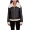 Sebby Collection Womens Faux Shearling Jacket