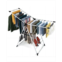 SUGIFT Folding Clothes Drying Rack Adjustable Height