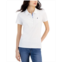 Nautica Jeans Womens Short-Sleeve Polo-Collar Shirt