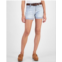 Dollhouse Juniors Belted High-Rise Cuffed Shorts